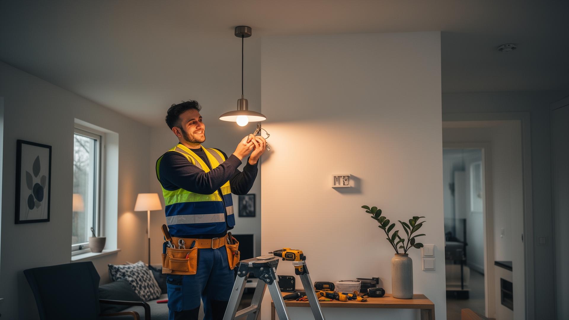 Elektriker — Trygg el, installerad av certifierade proffs.