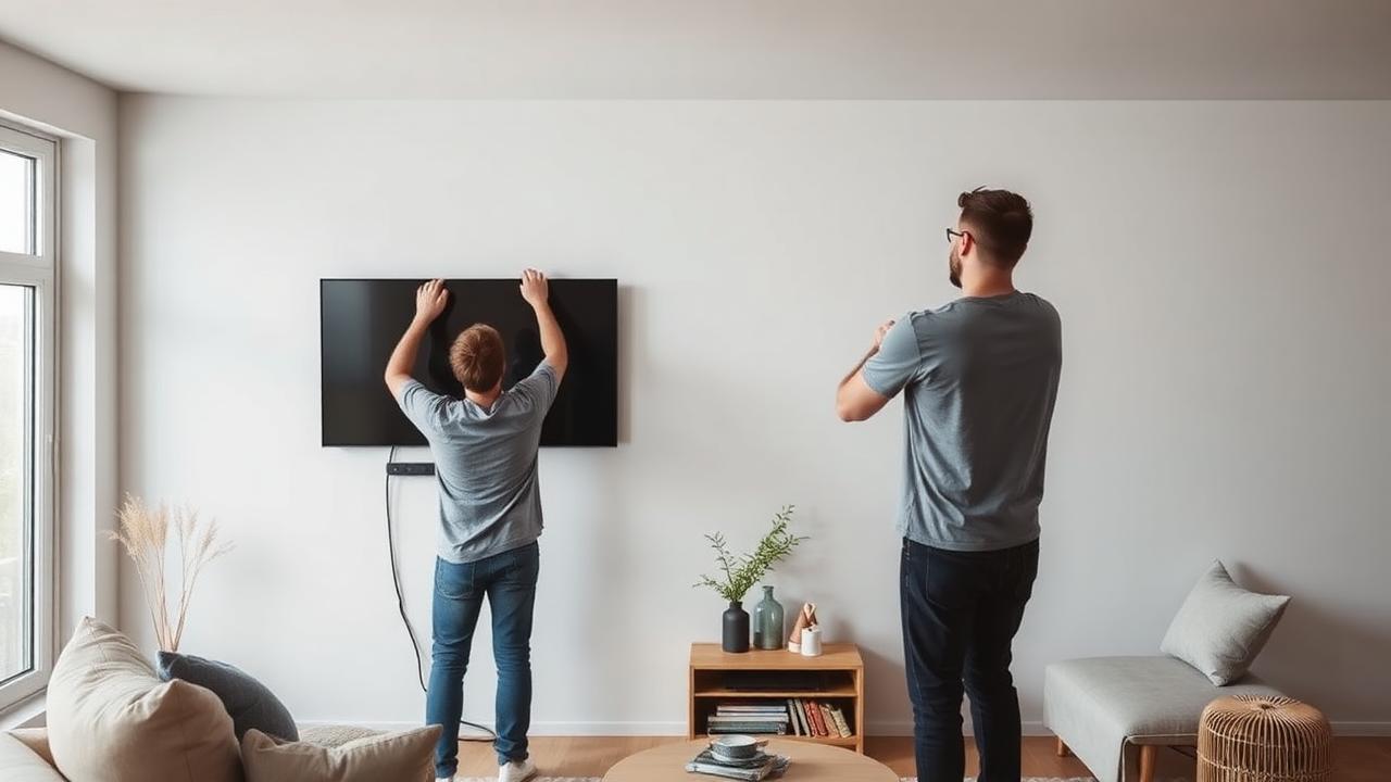 TV mounting and home electronics setup: guide and prices