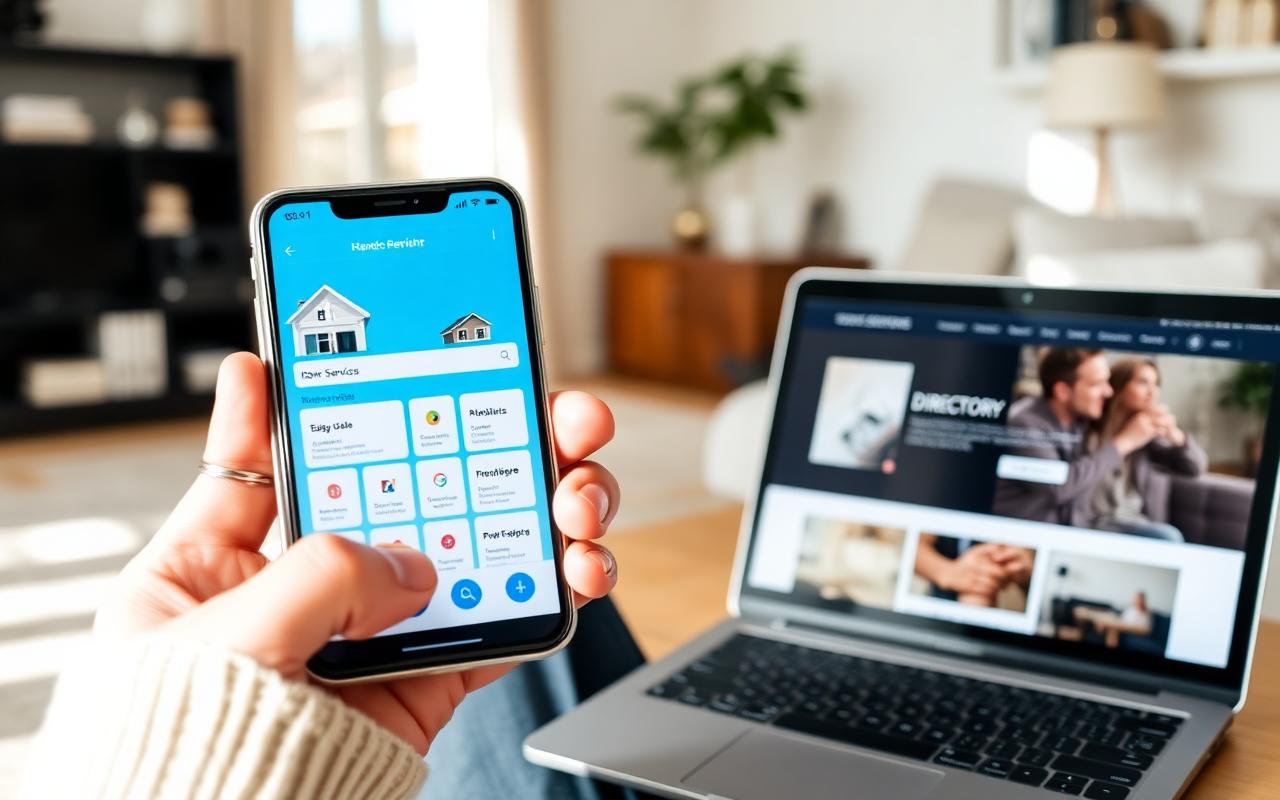 HemmaPro vs ServiceFinder, modern mobilapp vs klassisk katalog